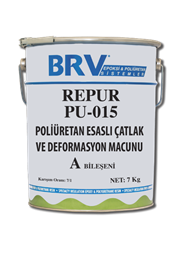 REPUR 015  Poliüretan Esaslı Çatlak ve Deformasyon Macunu
